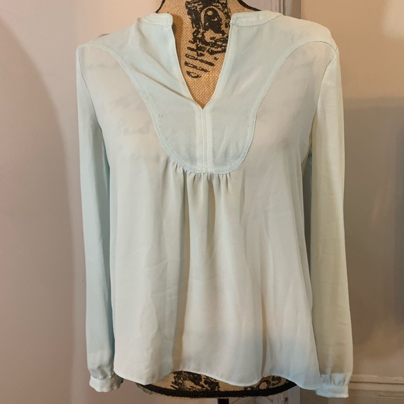 Anthropologie Tops - HD in Paris Popover Long Sleeve Blouse